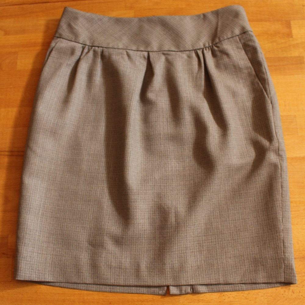 LOFT Tan Skirt